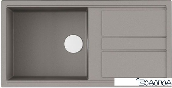 Кухонная мойка Omoikiri Kitagawa 100 (серый)