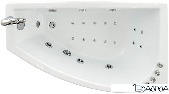 Ванна Triton Бэлла 140x76R (с каркасом, экраном и сифоном)