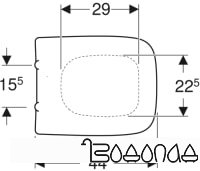 Сиденье для унитаза Keramag Renova Plan 572120-000