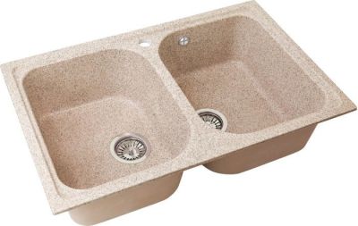 Кухонная мойка Gran-Stone GS-15 (302 песок)