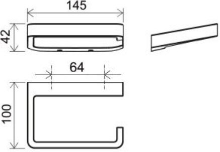 Держатель для туалетной бумаги Ravak X07P329