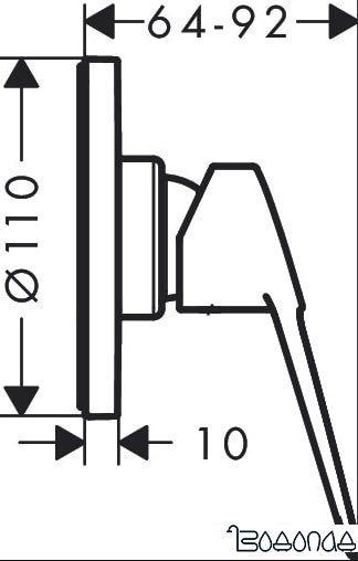 Смеситель Hansgrohe Logis Loop 71361000