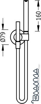 Смеситель Tres 181222