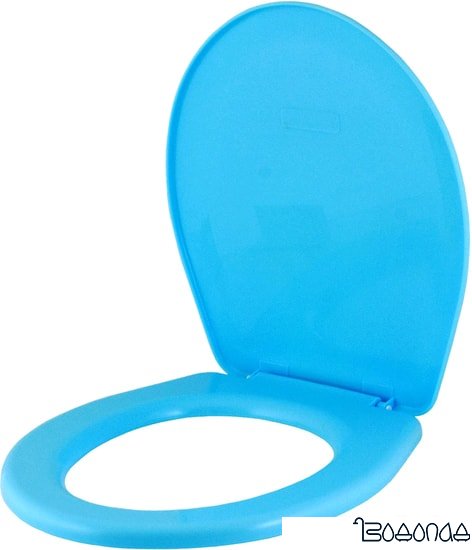 Сиденье для унитаза Орио К-02 (голубой)