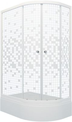Душевой уголок Triton Коралл В1 120x80 L (мозаика)