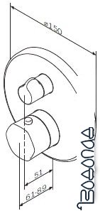 Смеситель AM.PM Gem F9085500