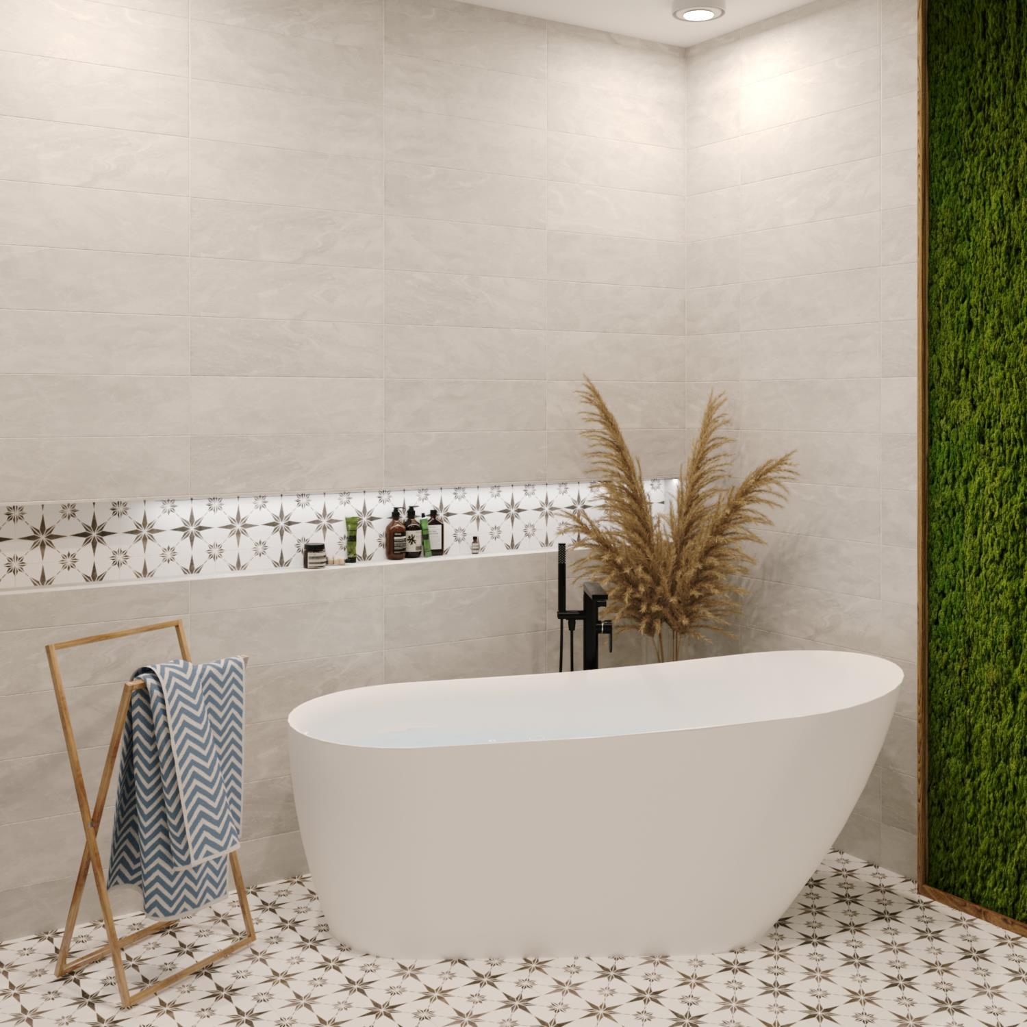 Архитектура комфорта удлинённой ванны