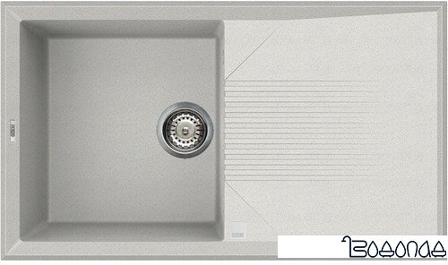 Кухонная мойка Elleci Tekno 400 Bianco 52