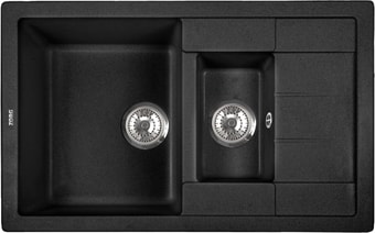 Кухонная мойка ZorG Luka 101 (черный опал)
