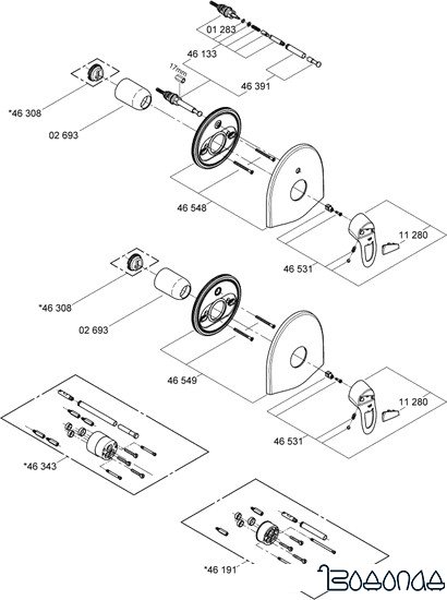 Смеситель Grohe Chiara 19155000
