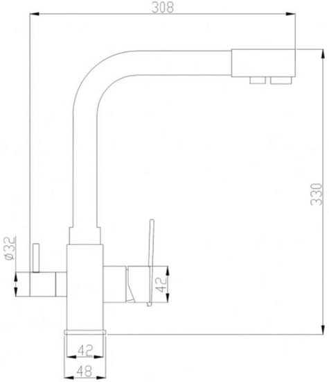 Смеситель ZorG Steel Hammer SH 805 (хром)