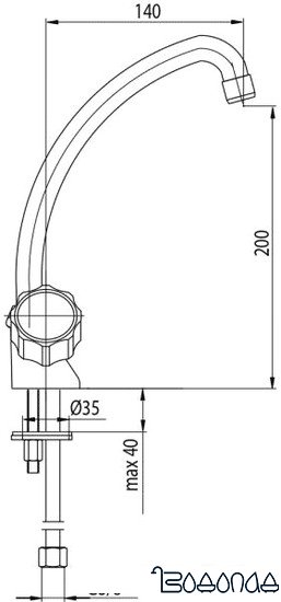 Смеситель Valvex Class 2446200