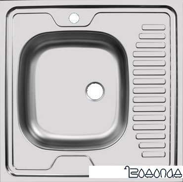 Кухонная мойка Ukinox STD600.600-4C 0L Кухонная мойка Ukinox STD600.600-4C 0L