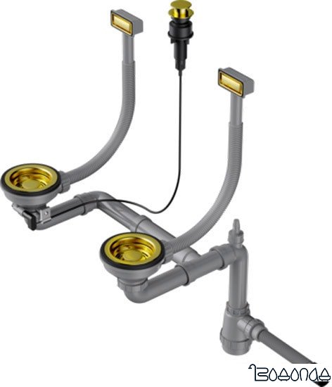 Сифон Omoikiri WK-2-A LG