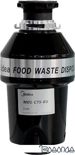 Измельчитель пищевых отходов Midea MD1-C75
