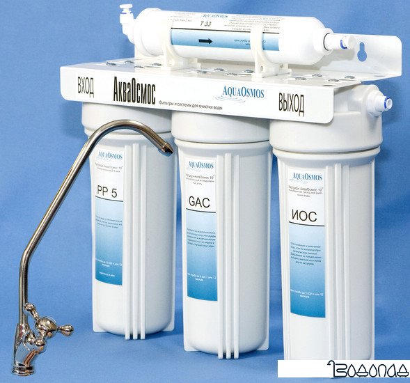 Стационарная система "под мойкой" АкваОсмос АО 4 С