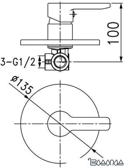 Смеситель IDDIS Sena SENSB00i66