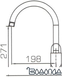 Смеситель Bravat Pure F7105161C