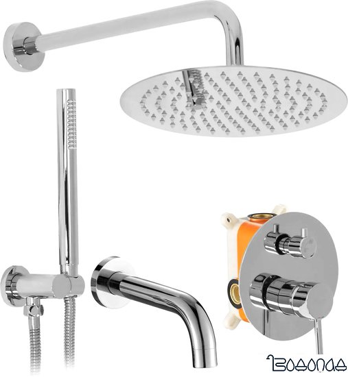 Душевая система Rea Lungo Chrome REA-P6612 фото 1