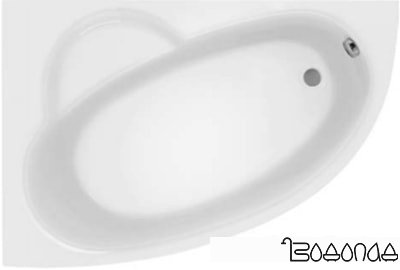 Ванна Santek Шри-Ланка 150х100 левосторонняя 1WH302394