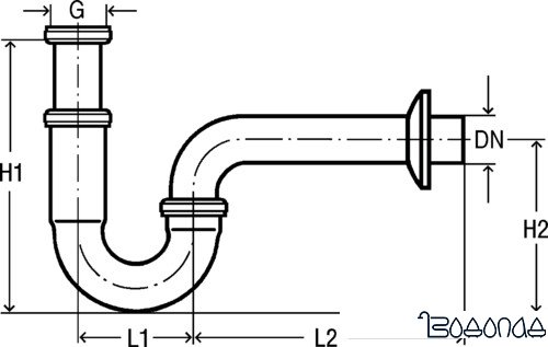 Сифон Viega 305611