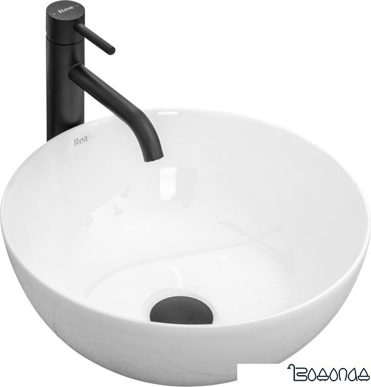 Умывальник Rea Stella (белый глянец) фото 1