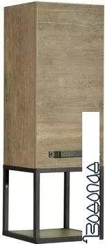 Акватон Шкаф-полупенал Фабрик 34 1A242803LTDY0 (дуб кантри)