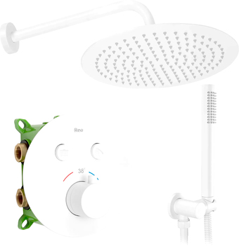 Душевая система Rea Lungo Miler White REA-P6614