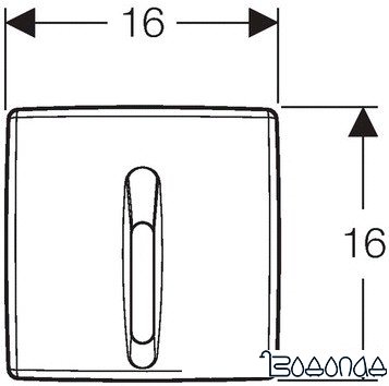 Geberit Basic 115.818.11.5 (белый)