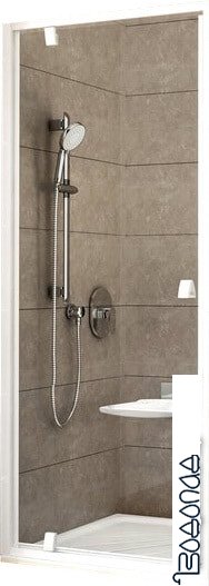 Душевая дверь Ravak Pivot PDOP1 90 (белый+белый/прозрачное)