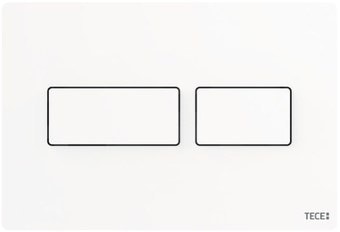Панель смыва Tece Solid 9240433 (белый матовый)