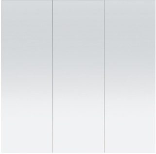 Misty Шкаф с зеркалом Балтика 80 (белый)