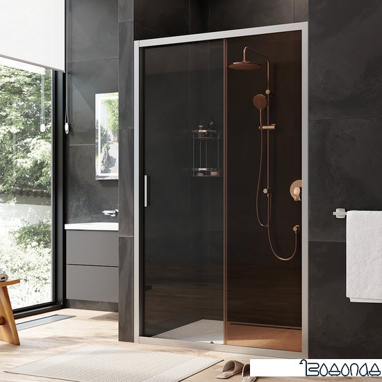 Душевая дверь AM.PM Gem Solo W90G-120-1-195MBr