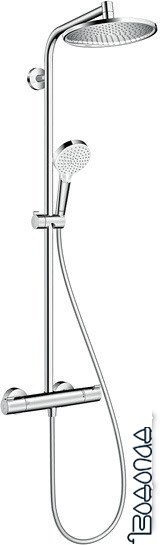Душевая система Hansgrohe Crometta S 240 1jet Showerpipe [27267000]