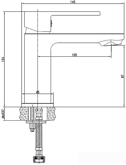 Смеситель Cersanit Smart 63047