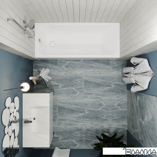 Ванна Triton Прага гидромассажная 170x70 Люкс фото 4