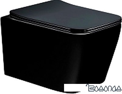 Унитаз CeramaLux 5170-18 (черный)