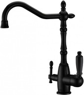 Смеситель ZorG ZR 312 YF-33 (черный)