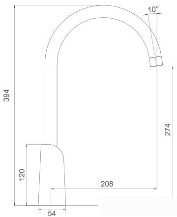 Смеситель Gappo G4003-8