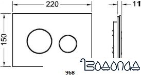 Унитаз Tece Base Kit 94_S 801 фото 4