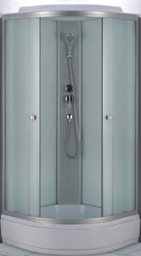 Душевая кабина Coliseum ТМ 985 90x90 (белый/матовое стекло)