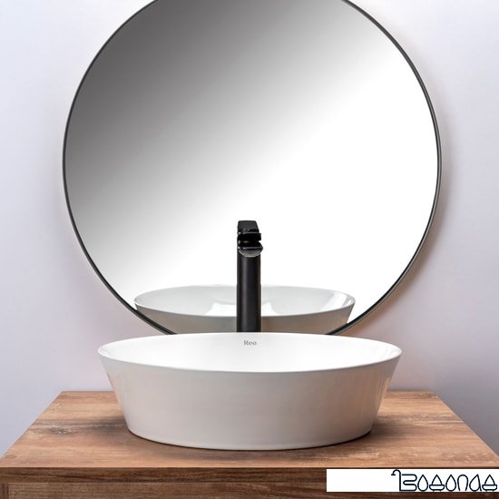 Умывальник Rea Saga (белый)