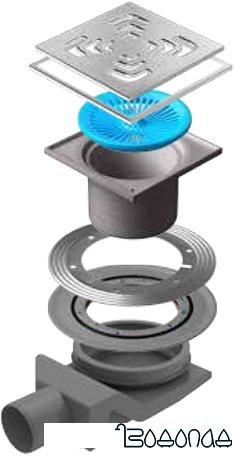 Трап/канал Pestan Confluo Standard Square 4 Mask фото 1