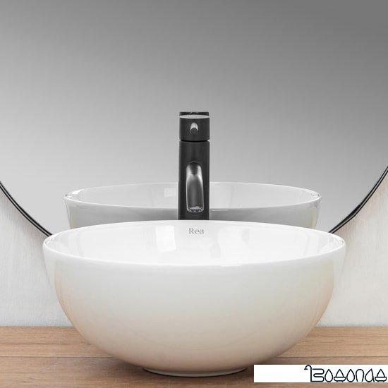 Умывальник Rea Stella (белый глянец) фото 3