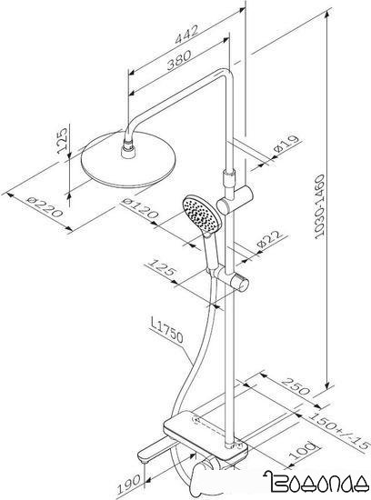 Душевая система AM.PM Like F0780722