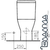 Унитаз Vitra Diana [9816B003-7201] фото 3