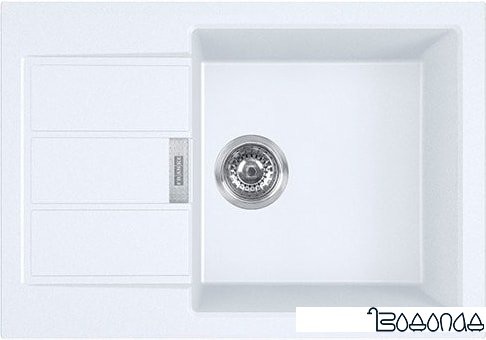 Кухонная мойка Franke Sirius 2.0 S2D 611-62 (435) Tectonite 143.0628.361 (белый)