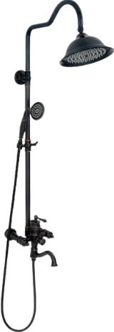 Душевая система Rea Vintage REA-P2367 (черный)