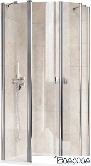 Душевой уголок Ravak Chrome CSKK4 90x90 (прозрачный/сатин)