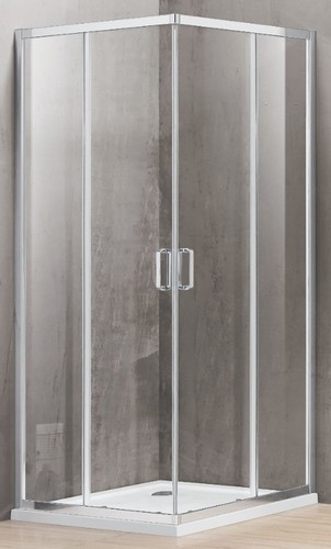 Душевой уголок Adema Гласс Лайн Виеркант-80 (прозрачное стекло)